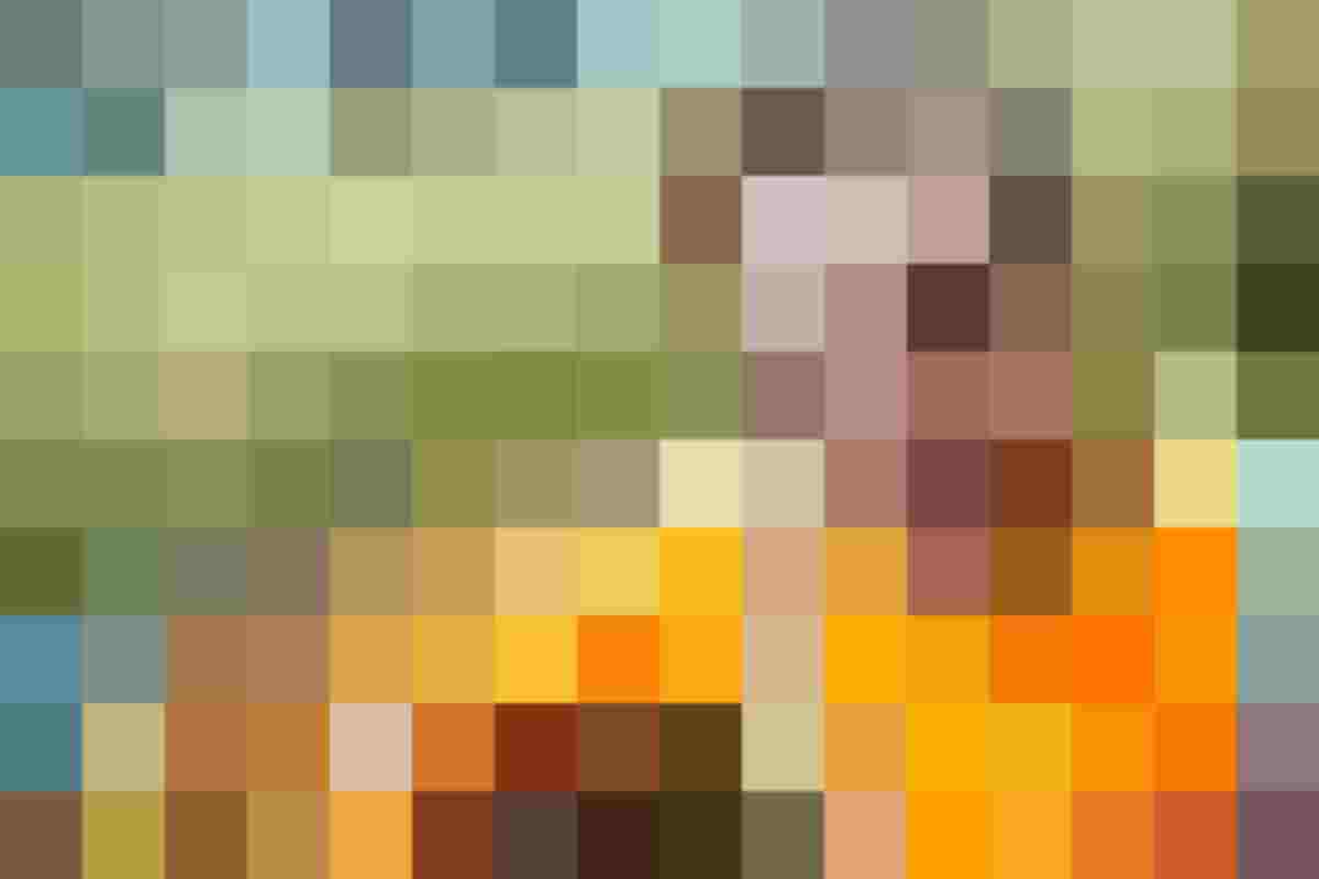 Ein Jugendlicher der Hausbetreuung und Straßenerhaltung beim Laubkehren