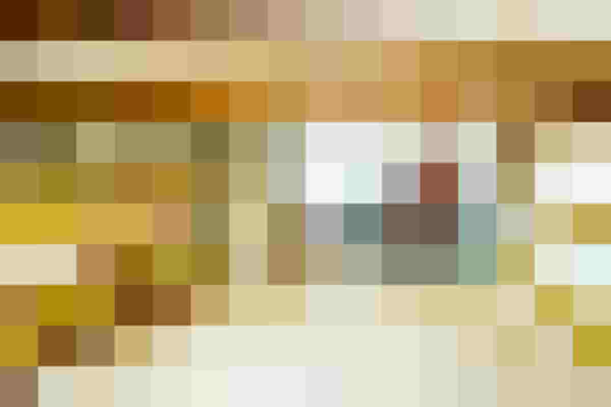 Auszubildende der Tischlerei beim Bretter streichen