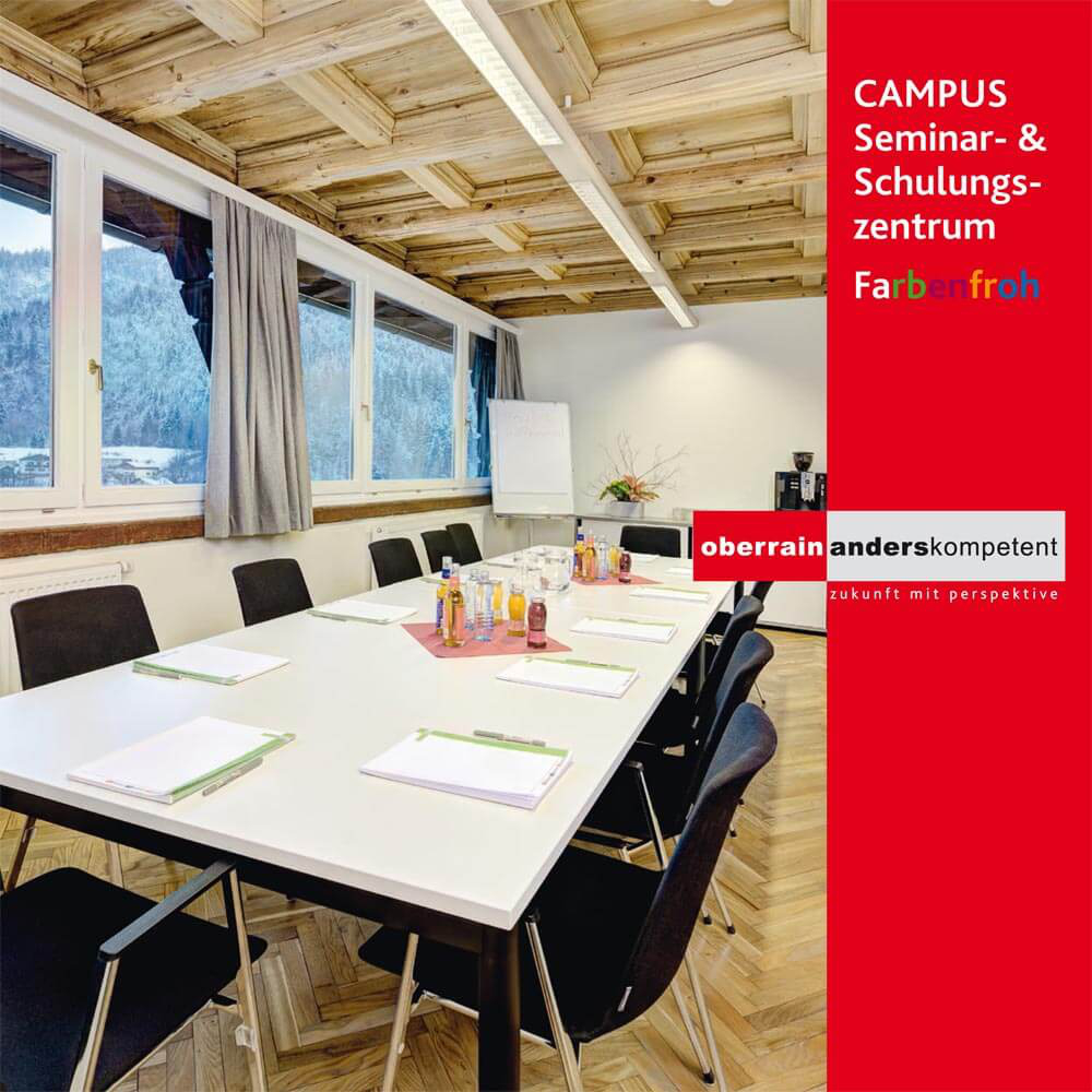 oberrainanderskompetent Infofolder Folder Ausbildung am Campus