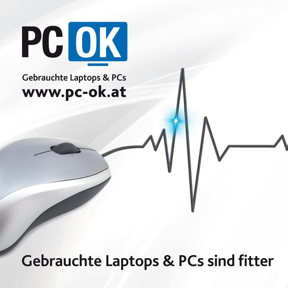 PC-OK KundInnen-Info: Gebrauchtgeräte sind fitter, als Sie denken