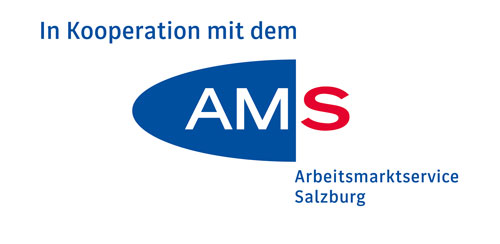 AMS Logo Kooperation Salzburg