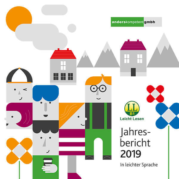 Jahresbericht 2019 in leichter Sprache der anderskompetent gmbh